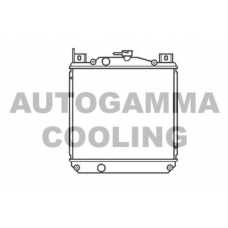 104160 AUTOGAMMA Радиатор, охлаждение двигателя