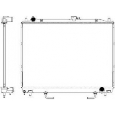 3321-1005 SAKURA  Automotive Радиатор, охлаждение двигателя