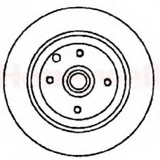561530B BENDIX Тормозной диск