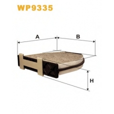WP9335 WIX Фильтр, воздух во внутренном пространстве