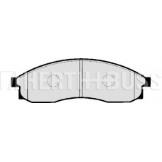 J3601091 NIPPARTS Комплект тормозных колодок, дисковый тормоз