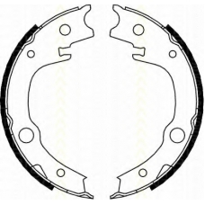 8100 13039 TRISCAN Комплект тормозных колодок, стояночная тормозная с