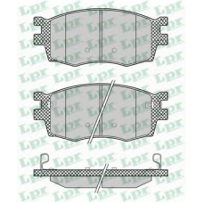 05P1345 LPR Комплект тормозных колодок, дисковый тормоз