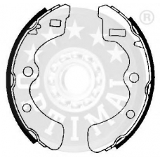BB-0610 OPTIMAL Комплект тормозных колодок