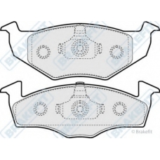 PD3029 APEC Комплект тормозных колодок, дисковый тормоз