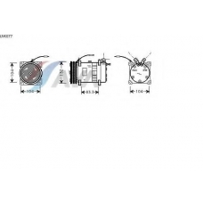UVK077 AVA Компрессор, кондиционер