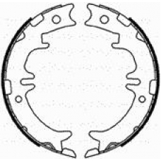 153-439 CIFAM Комплект тормозных колодок, стояночная тормозная с