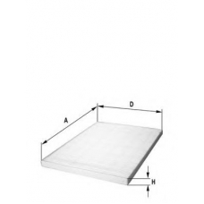 PU1021E AC Delco Фильтр, воздух во внутренном пространстве