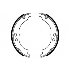 S791 SIMER Комплект тормозных колодок