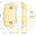 6117631 GIRLING Комплект тормозных колодок, дисковый тормоз
