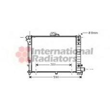 60472050 SCHLIECKMANN Радиатор, охлаждение двигателя