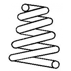 996 564 SACHS Пружина ходовой части