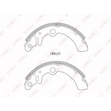 BS5101 LYNX Колодки тормозные барабанные