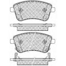 20058 BSF Комплект тормозных колодок, дисковый тормоз