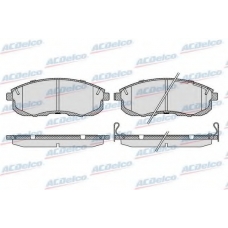 AC058090D AC Delco Комплект тормозных колодок, дисковый тормоз