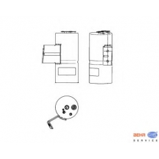 8FT 351 198-501 HELLA Осушитель, кондиционер