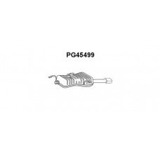 PG45499 VENEPORTE Глушитель выхлопных газов конечный