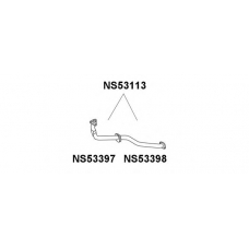 NS53397 VENEPORTE Труба выхлопного газа