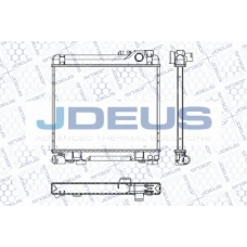 RA0050620 JDEUS Радиатор, охлаждение двигателя