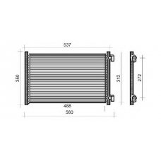 QCN255 QUINTON HAZELL Конденсатор, кондиционер