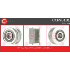 CCP90101 CASCO Ременный шкив, генератор