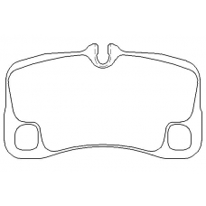 MDB2940 MINTEX Комплект тормозных колодок, дисковый тормоз