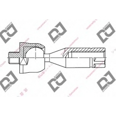 DR1012 DJ PARTS Осевой шарнир, рулевая тяга