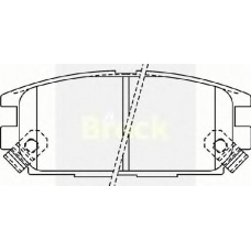 23373 00 C BRECK Комплект тормозных колодок, дисковый тормоз