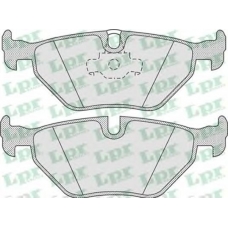 05P675 LPR Комплект тормозных колодок, дисковый тормоз