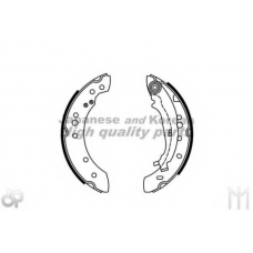 C016-16 ASHUKI Комплект тормозных колодок