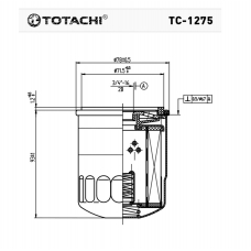 TC-1275 TOTACHI Totachi tc-1275  lf10-14-302 w