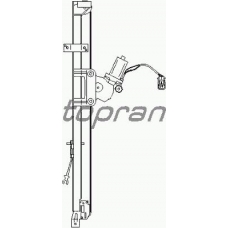 721 764 TOPRAN Подъемное устройство для окон