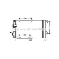 OLA5326 AVA Конденсатор, кондиционер