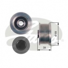 OAP7149 GATES Механизм свободного хода генератора