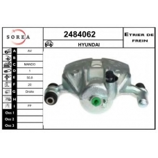 2484062 EAI Тормозной суппорт