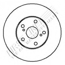FBD1361 FIRST LINE Тормозной диск