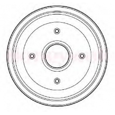 329703B BENDIX Тормозной барабан