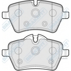 PD3228 APEC Комплект тормозных колодок, дисковый тормоз