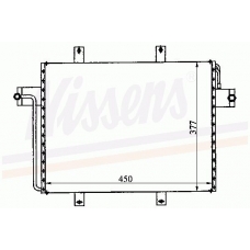 94237 NISSENS Конденсатор, кондиционер