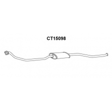 CT15098 VENEPORTE Средний глушитель выхлопных газов