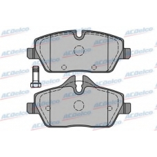AC844481D AC Delco Комплект тормозных колодок, дисковый тормоз