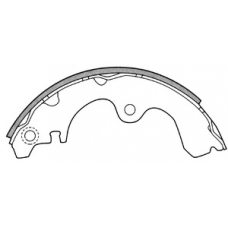 FN-2321 JNBK Колодки тормозные