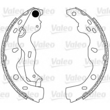 554854 VALEO Комплект тормозных колодок
