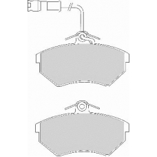 FD6602N NECTO Комплект тормозных колодок, дисковый тормоз