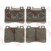 GDB113 TRW Комплект тормозных колодок, дисковый тормоз