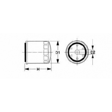 DO 814 CLEAN FILTERS Масляный фильтр