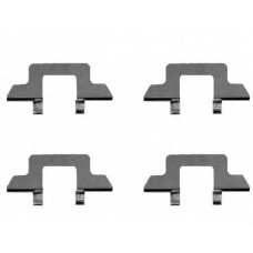 BFK897 QUINTON HAZELL Комплектующие, колодки дискового тормоза