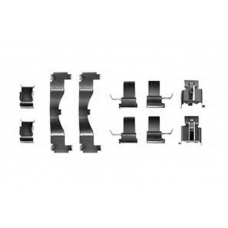 PFK190 TRW Комплектующие, колодки дискового тормоза