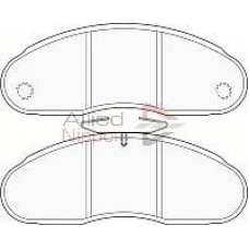 ADB0991 COMLINE Комплект тормозных колодок, дисковый тормоз