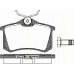 8110 10864 TRISCAN Комплект тормозных колодок, дисковый тормоз